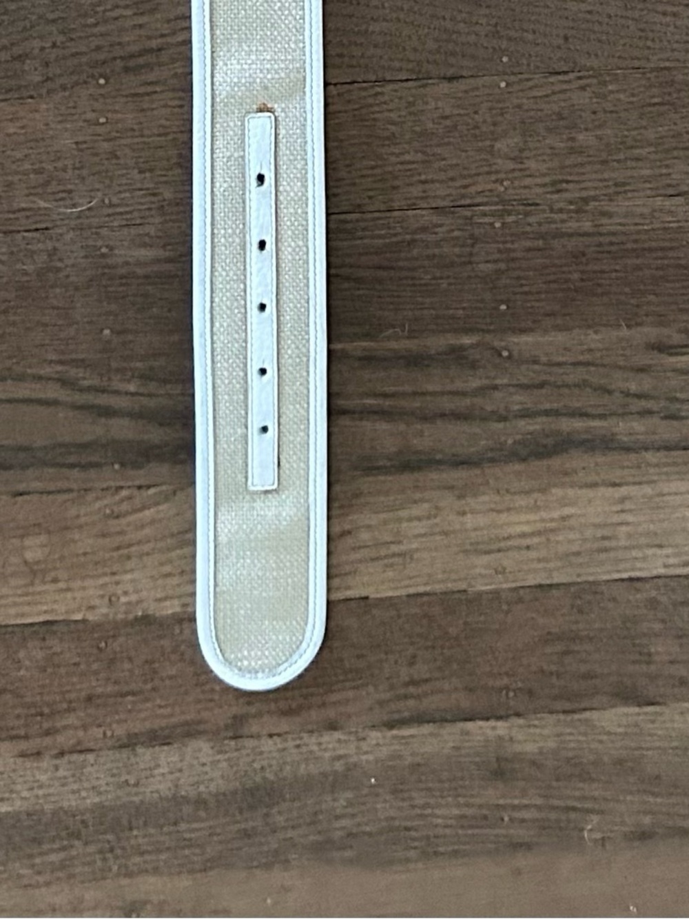 😍 Dolce & Gabbana Woven Belt White Enamel Oval Buckle ✨ - Picture 5 of 7